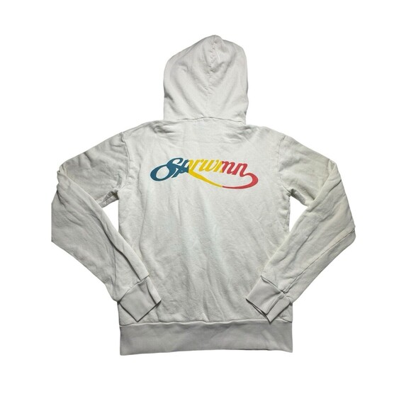 SPRWMN Revolve Sz Small Script Logo Hoodie Sweatshirt Cream Long Sleeve #KL11-5 - Picture 13 of 14